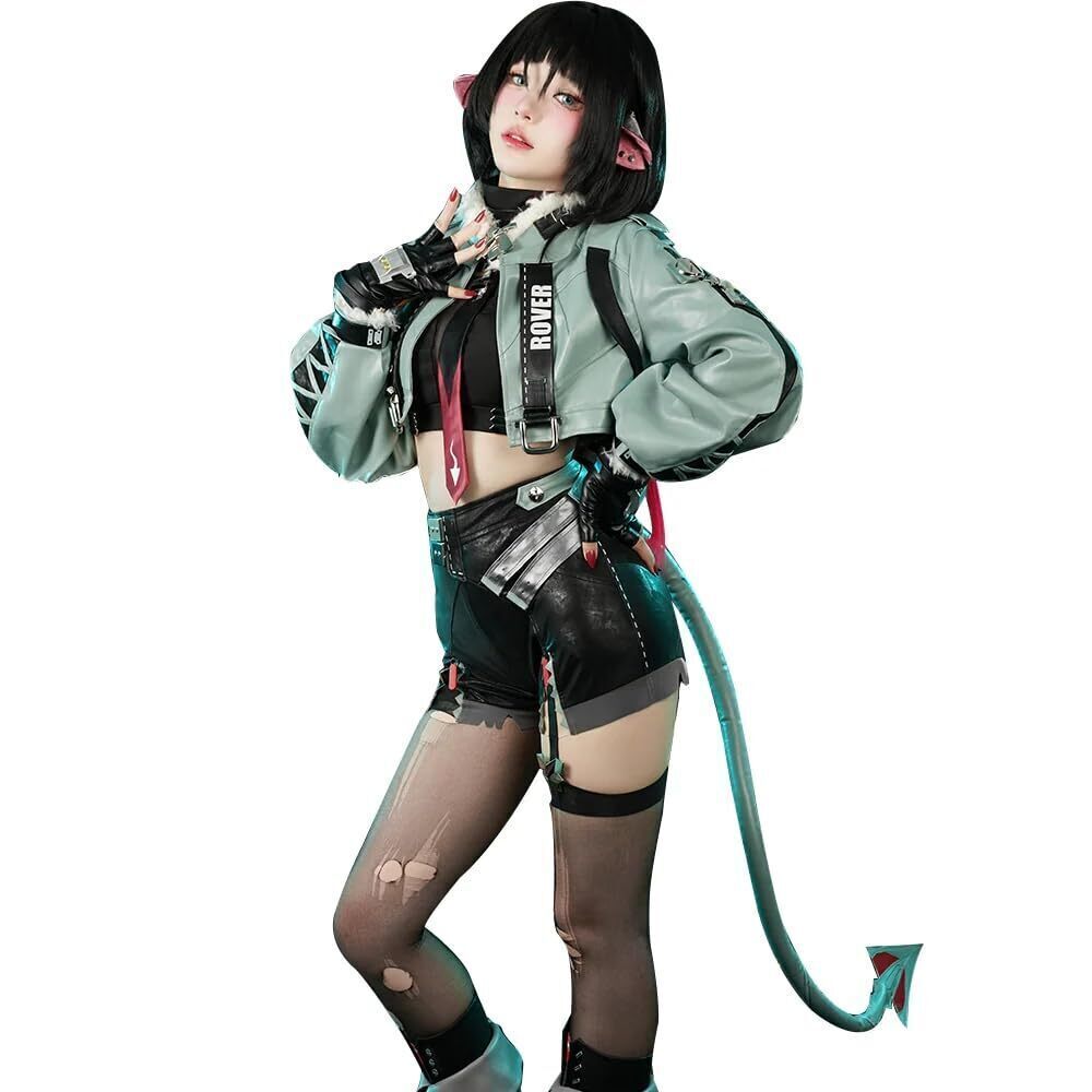5755 Jane Doe Cosplay Costume Doki-R Full Set Game Zenless Zone Zero Jane